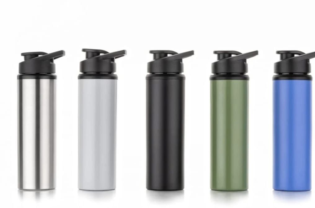Stainless Steel Slim Water Bottle Multipurpose Leakproof