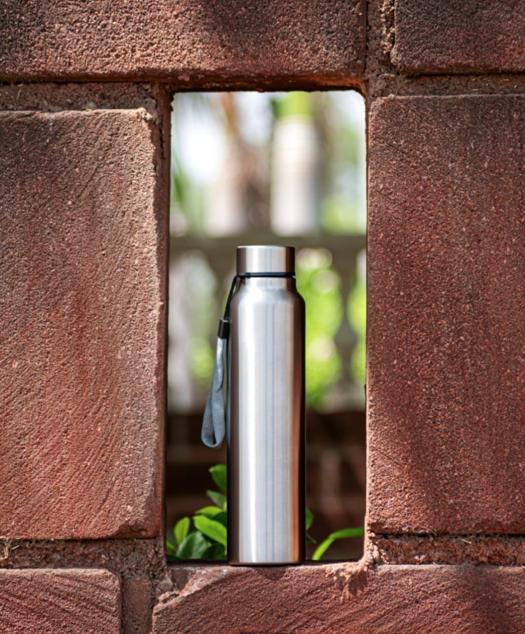 Stainless Steel Slim Water Bottle Multipurpose Leakproof