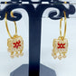 Hanging Earrings with Stones - SheZari