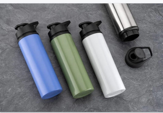 Stainless Steel Slim Water Bottle Multipurpose Leakproof