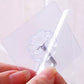 Heavy-Duty Adhesive Wall Hooks – No Drilling, Transparent Design (Pack of 50)