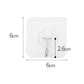 Heavy-Duty Adhesive Wall Hooks – No Drilling, Transparent Design (Pack of 50)